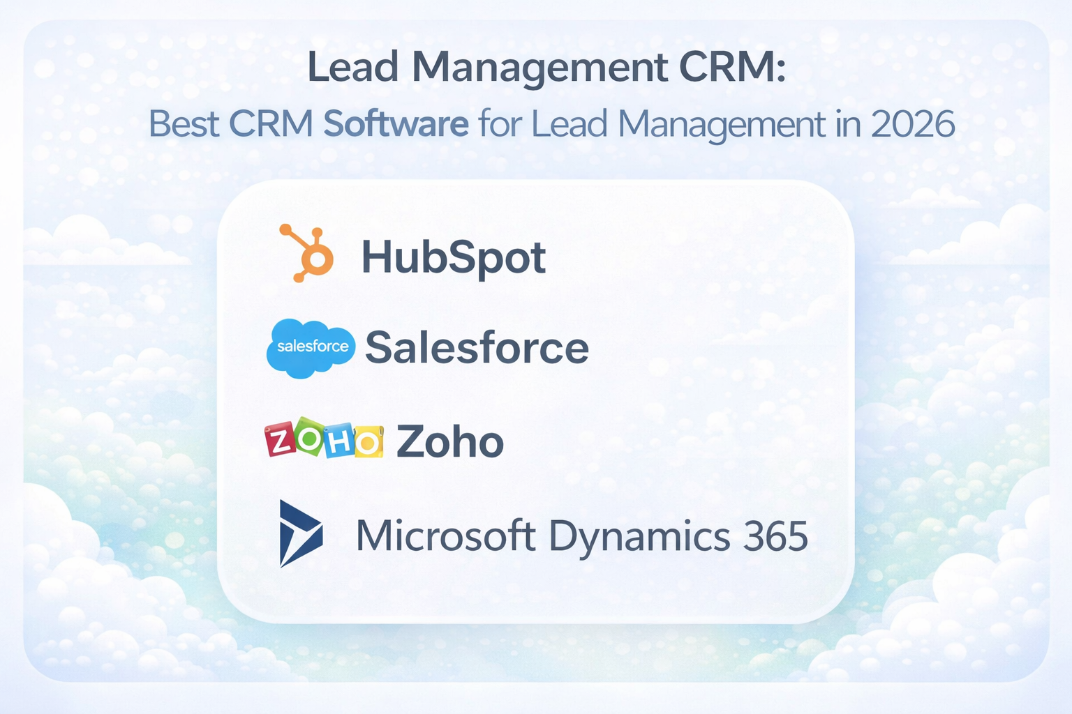 Lead Management CRM