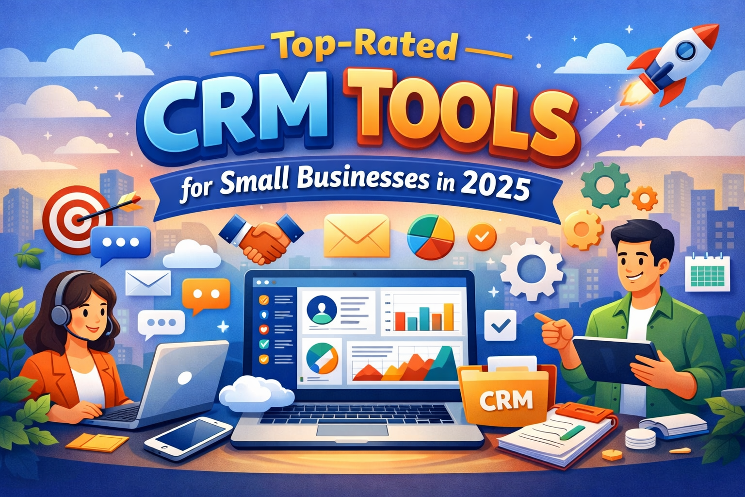 Top-Rated CRM Tools for Small Businesses in 2025